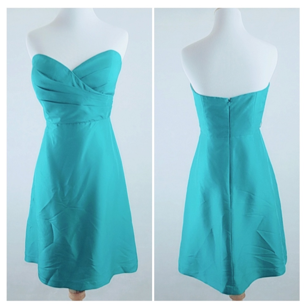 Moved to @Foxtail90* JENNY YOO Silk Dress